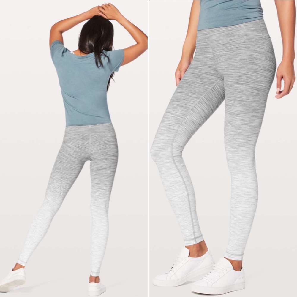Lululemon Wunder Under Hi-Rise Tight (Ombre Melange) *Full-On Luon